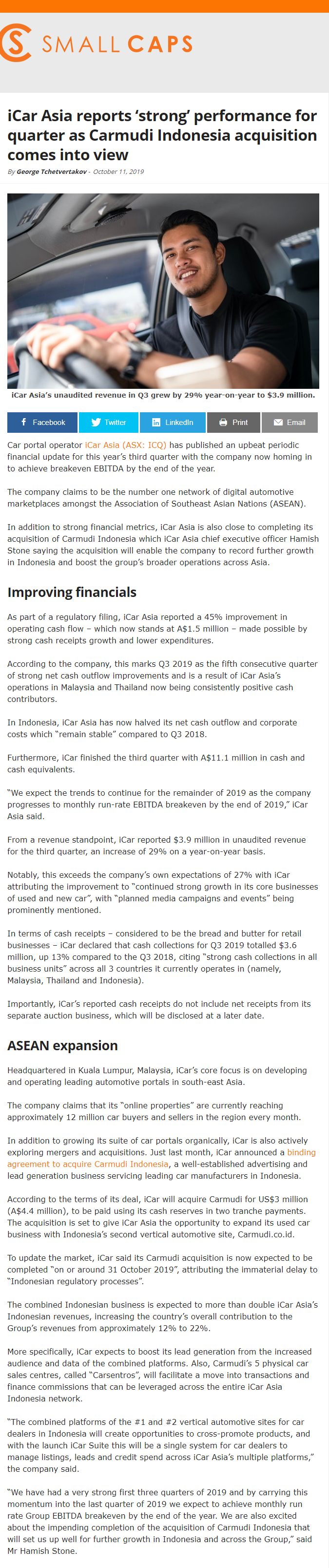 iCarAsia Press Release